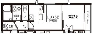 マンション大山の物件間取画像